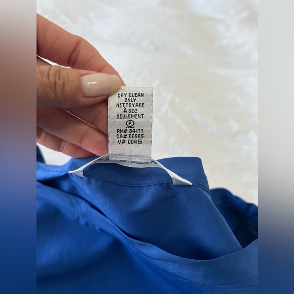 Diane Von Furstenberg | Women’s SZ 8 | Blue Side Tie Dress - Picture 7 of 9